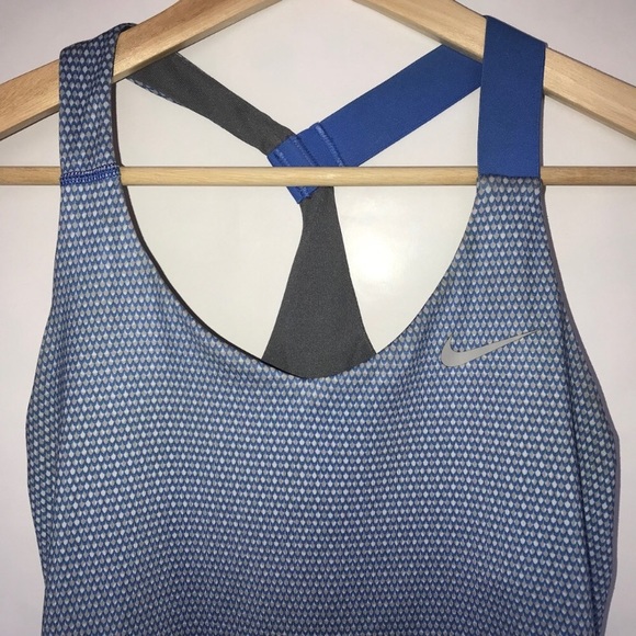 Blue Nike workout tank top - Picture 4 of 4
